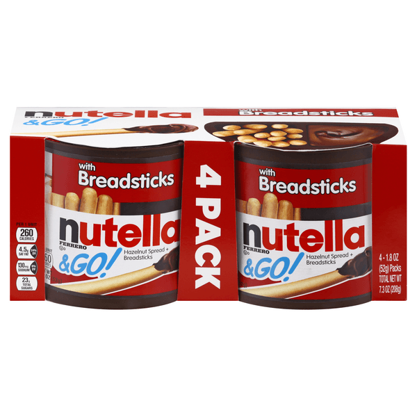 Nutella & Go! Hazelnut Spread With Breadsticks
