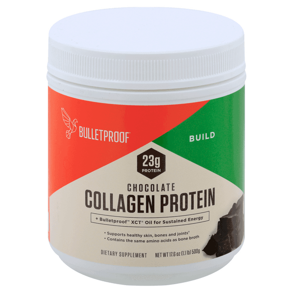 Bulletproof Collagen Protein Dietary Supplement Powder Chocolate
