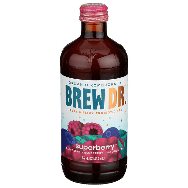 Brew Dr. Kombucha Superberry