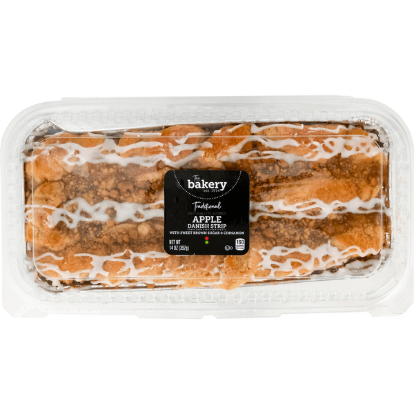 Stop & Shop The Bakery Traditional Apple Danish Strip