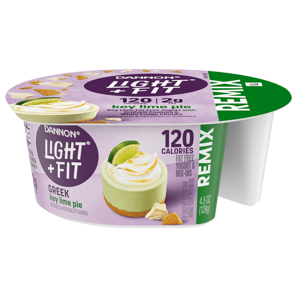 Dannon Light + Fit Remix Key Lime Pie Nonfat Greek Yogurt