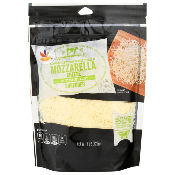 Stop & Shop Whole Milk Finely Shredded Mozzarella Cheese