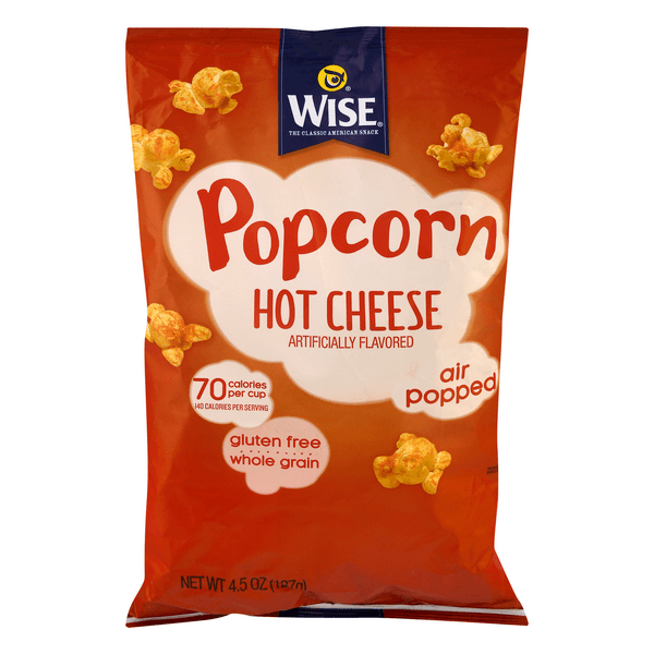 Wise Popcorn Hot Cheese Gluten Free