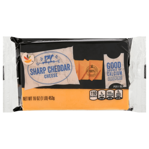 Stop & Shop Sharp Yellow Cheddar Cheese Block