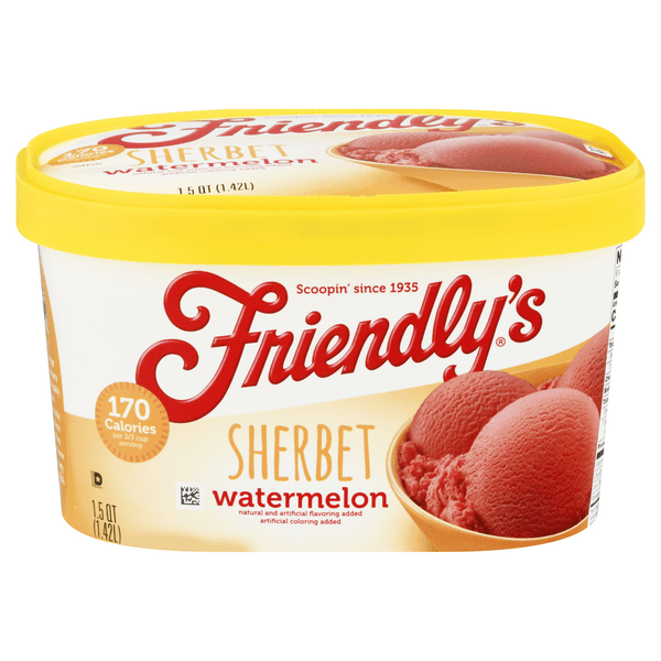 Friendly'S Sherbet Watermelon