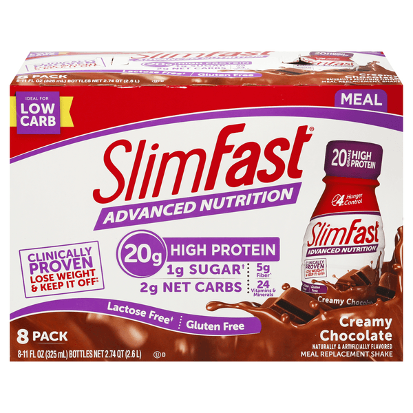 Slimfast Advanced Nutrition High Protein Creamy Chocolate Shake