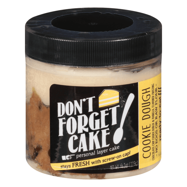 Don'T Forget Cake Personal Layer Cake Cookie Dough