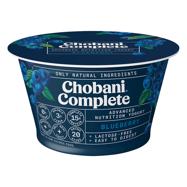 Chobani Complete Advanced Nutrition Greek Yogurt Blueberry