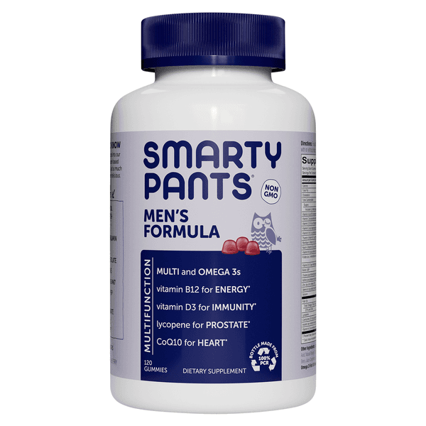 Smartypants, Men'S Formula, Gummies, Lemon Creme, Blueberry, And Blackberry