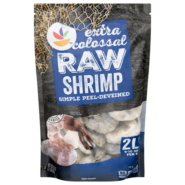 Stop & Shop Raw Ez-Peel Deveined Extra Colossal Shrimp 