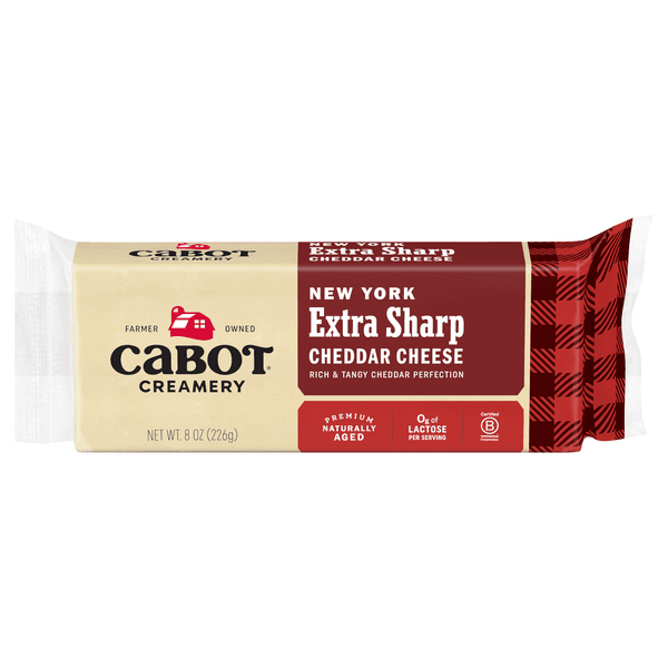 Cabot Creamery Bar New York Extra Sharp Cheddar Cheese