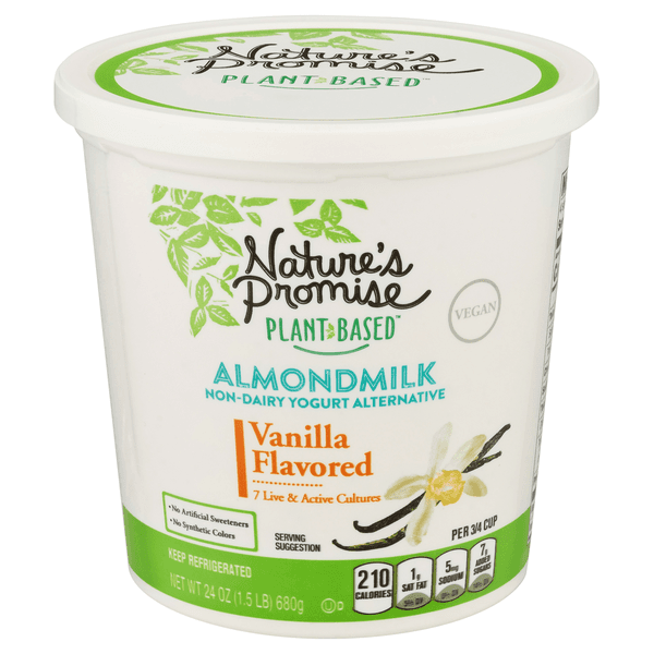 Nature'S Promise Plant-Based Vanilla Almondmilk Yogurt Alternative