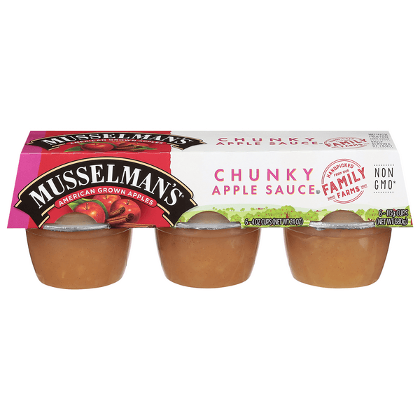 Musselman'S Applesauce Cups Chunky