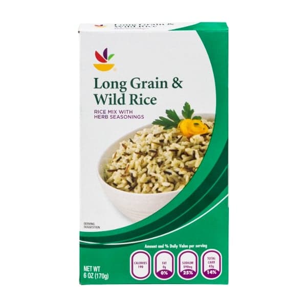 Our Brand Long Grain & Wild Rice Mix With Herb Seasonings