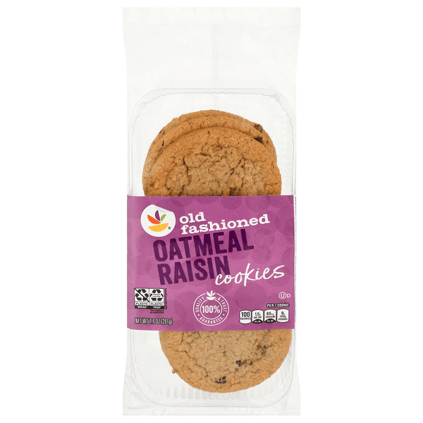 Stop & Shop Oatmeal Cookies Raisin Old Fashioned