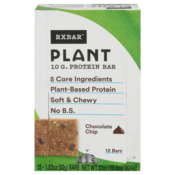 Rxbar Plant Protein Bar Chocolate Chip