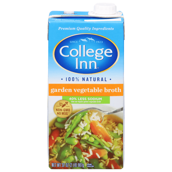 College Inn Low Sodium Garden Vegetable Broth