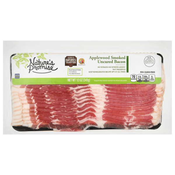 Nature'S Promise Bacon Uncured Applewood Smoked