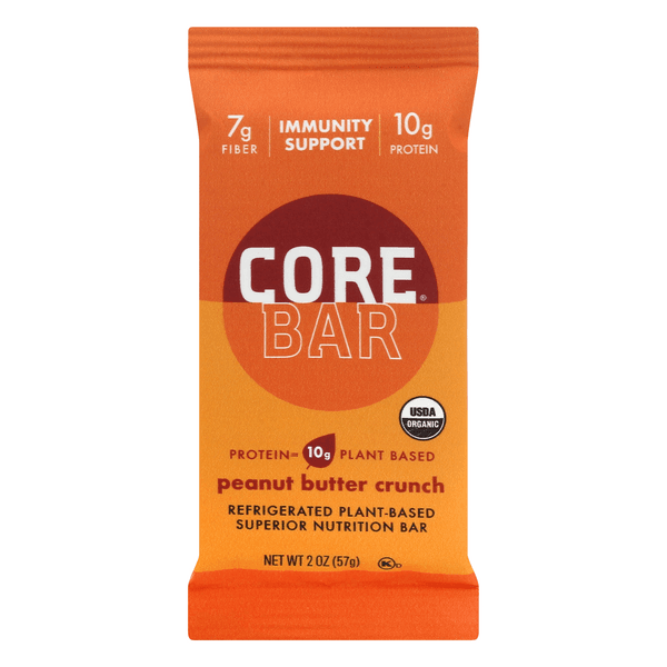 Core Overnight Oat Bar Peanut Butter Organic