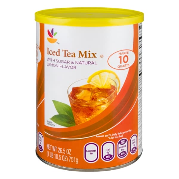 Stop & Shop Iced Tea Drink Mix Lemon