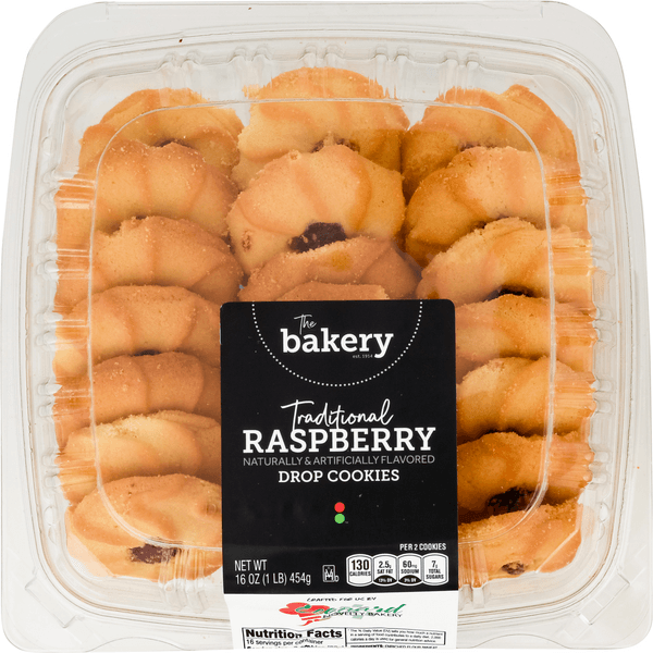 Stop & Shop The Bakery Traditional Drop Cookies Raspberry