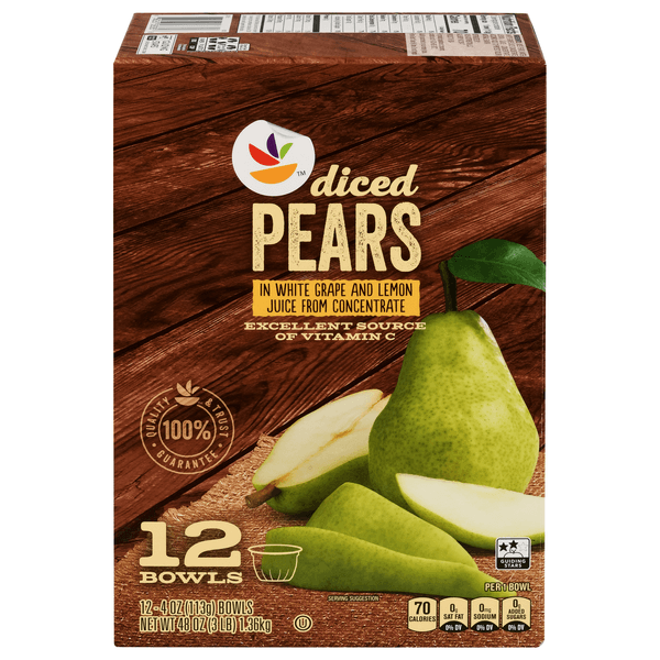 Our Brand Fruit Bowls Diced Pears