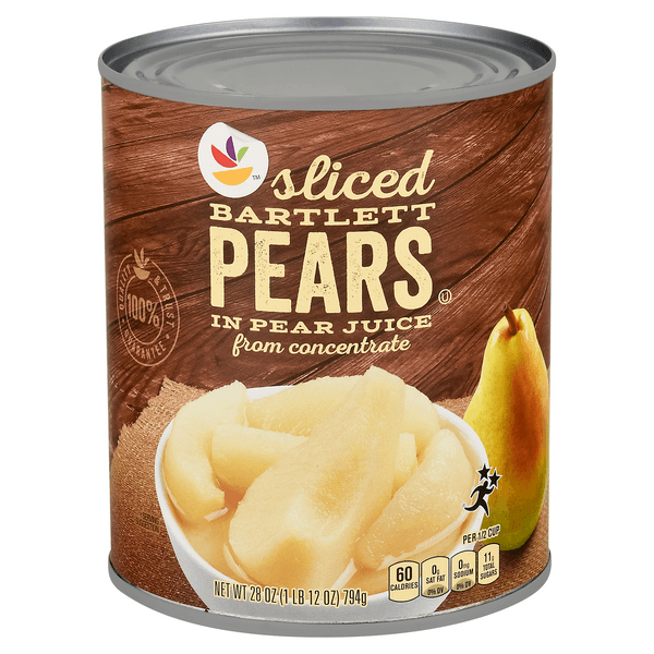 Stop & Shop Pears No Sugar Added In Juice