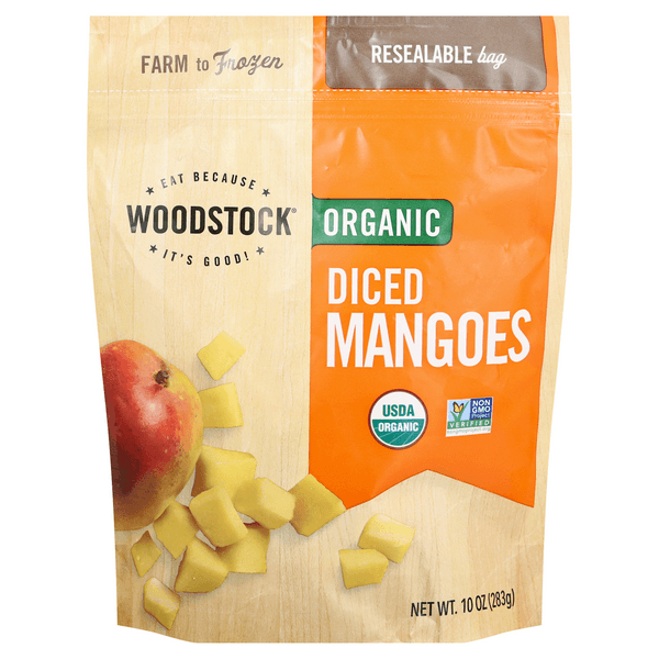 Woodstock Mangos Diced Organic