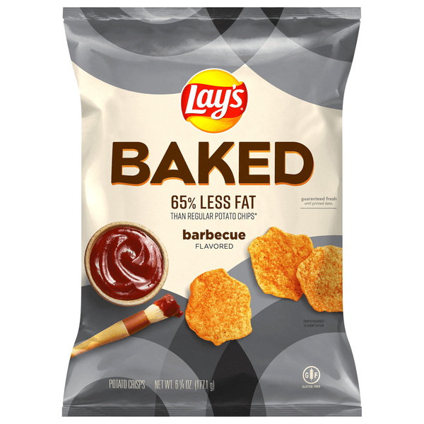 Lays Potato Crisps Oven Baked Barbecue