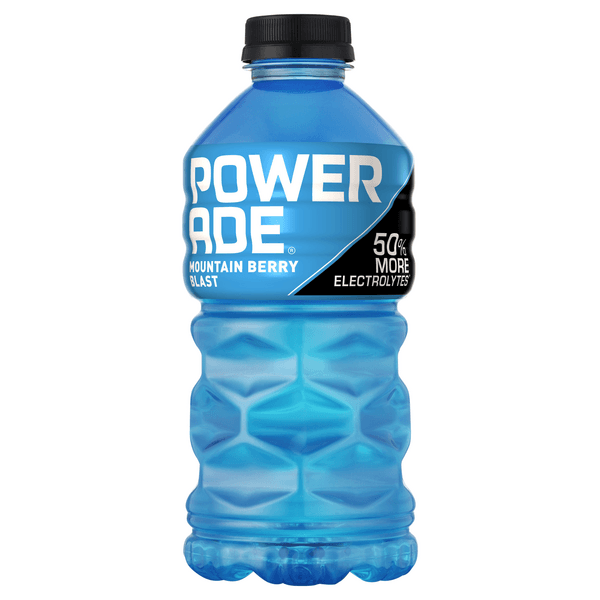 Powerade Sports Drink Electrolyte Enhanced Mountain Berry Blast