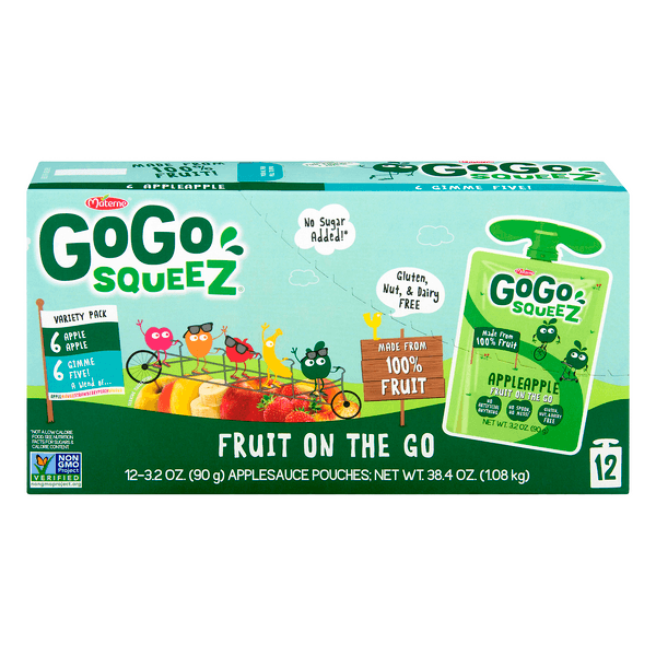 Is it Oats Free? Gogo Squeez Apple Apple And Gimme 5 Applesauce Pouch