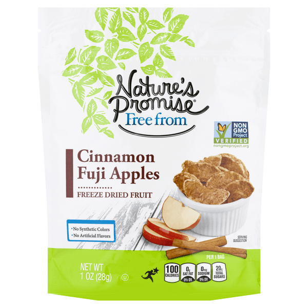 Nature'S Promise Freeze Dried Fruit Cinnamon Fuji Apples
