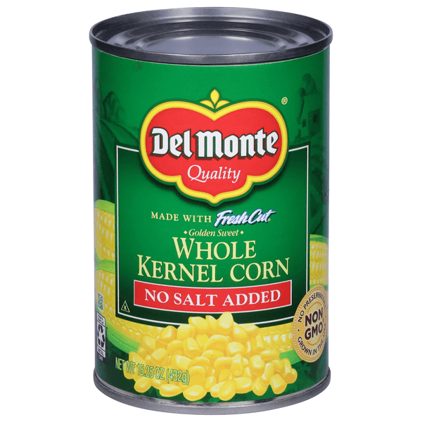 Is it Coconut Free? Del Monte Fresh Cut Corn Whole Kernel Golden Sweet No Salt Added