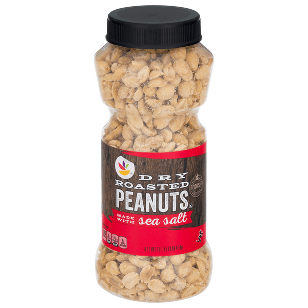Stop & Shop Dry Roasted Peanuts Made With Sea Salt