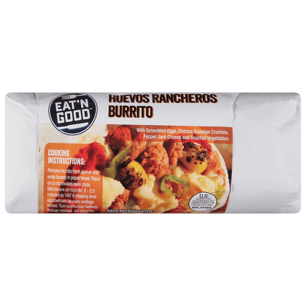 Eat 'N Good Burrito Huevos Rancheros