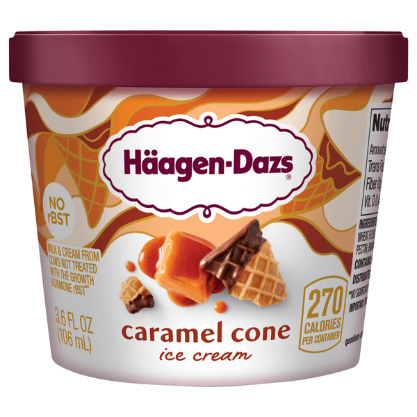 Haagen Daz Caramel Cone Ice Cream
