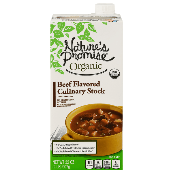 Nature'S Promise Organics Beef Flavored Stock Culinary