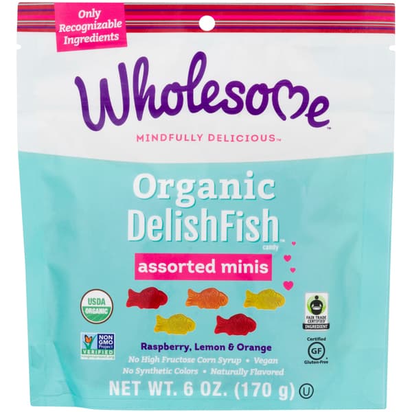 Wholesome Delishfish Assorted Minis Organic Gluten Free