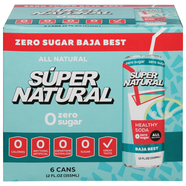 Supernatural Zero Sugar Baja Best Soda
