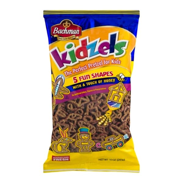 Bachman Kidzels Pretzels For Kids With A Touch Of Honey All Natural
