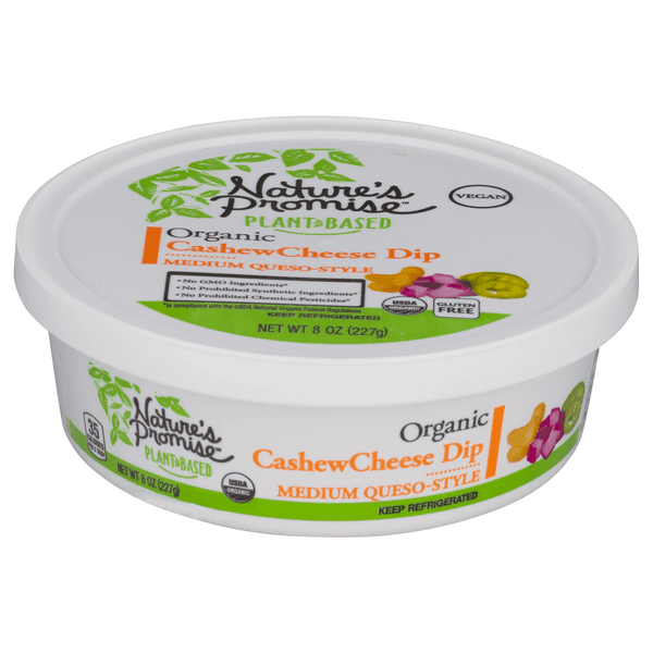 Nature'S Promise Plant-Based Organic Cashewcheese Dip Queso-Style Medium