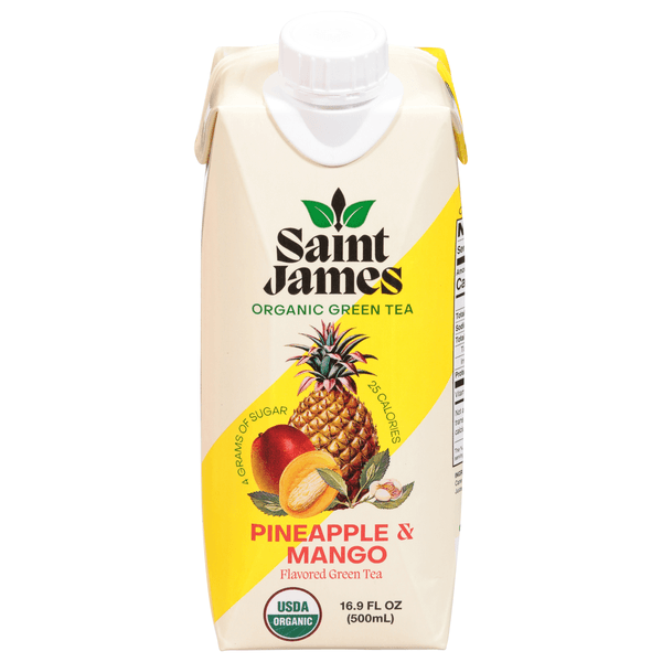 St James Green Tea Pineapple Mango