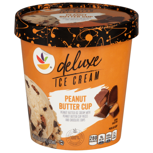 Our Brand Deluxe Peanut Butter Cup Ice Cream