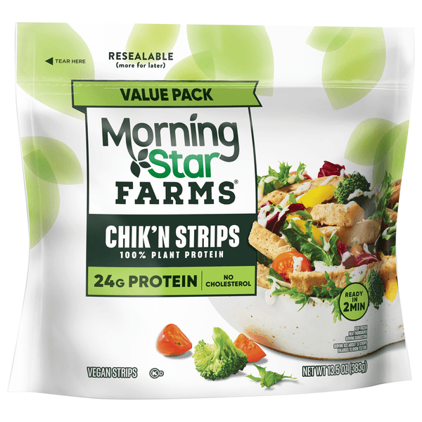 Morningstar Farms Meal Starters Plant-Based Veggie Chik'N Strips