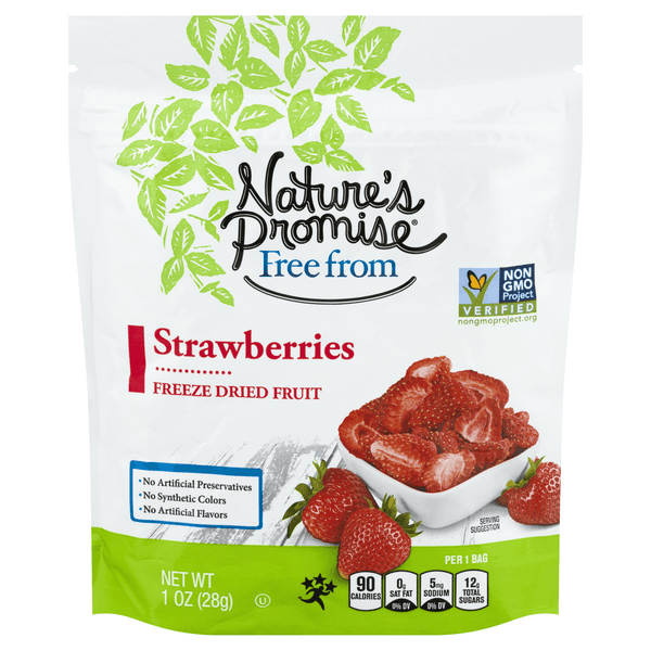Nature'S Promise Freeze Dried Fruit Strawberries