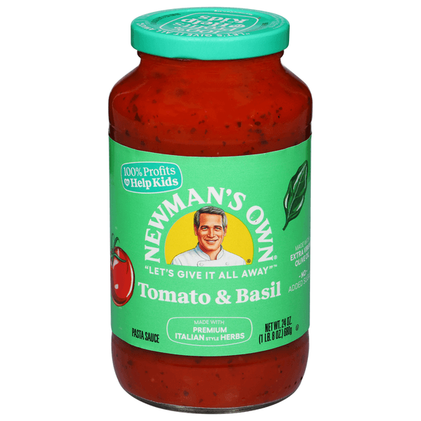 Newmans Own Tomato & Basil Pasta Sauce