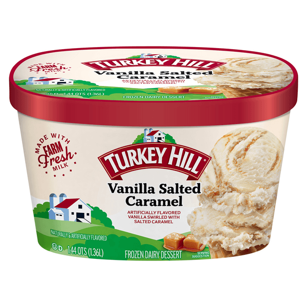 Turkey Hill  Dairy Dessert Vanilla Salted Caramel