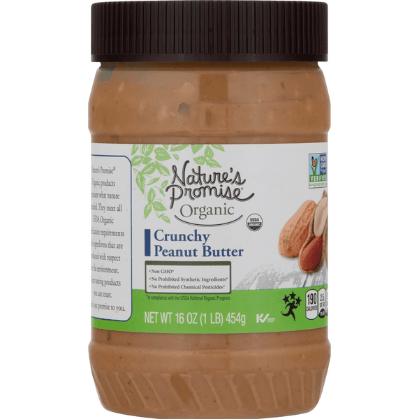 Nature'S Promise Peanut Butter Crunchy Organic