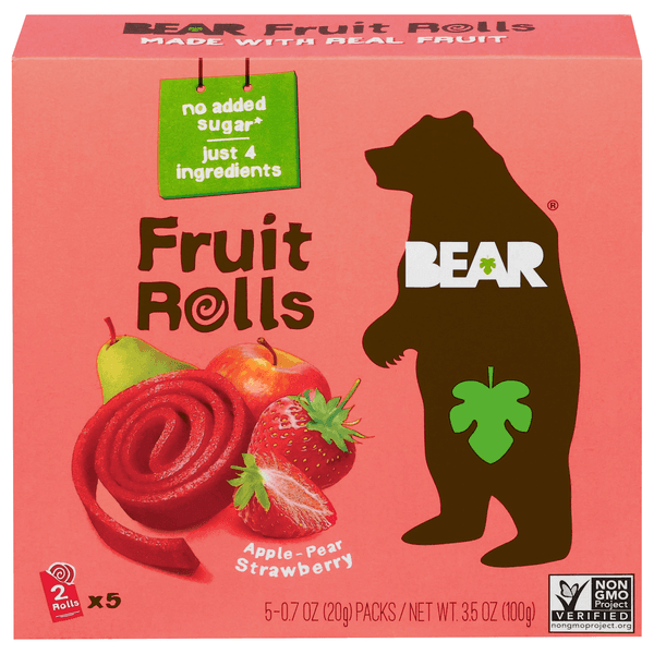 Is it Nitrate & Nitrite Free? Bear Snacks Bear Strawberry Fruit Rolls