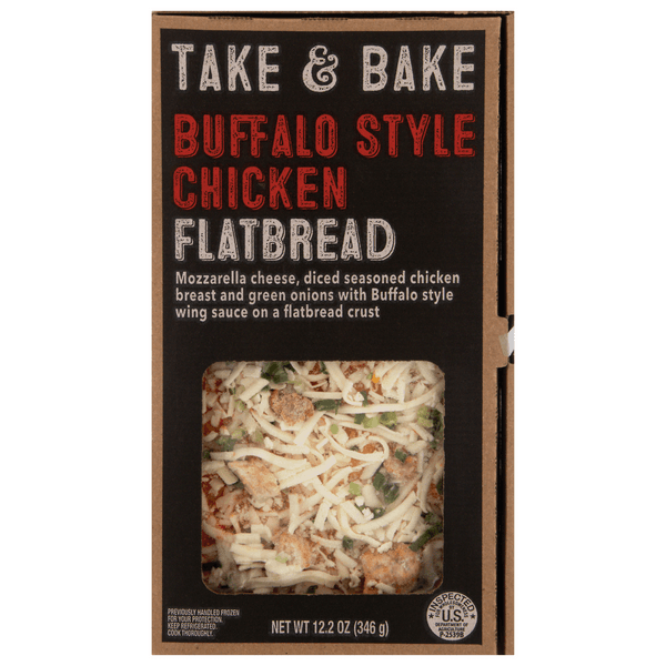 Stop & Shop Flatbread Pizza Take & Bake Buffalo Style Chicken
